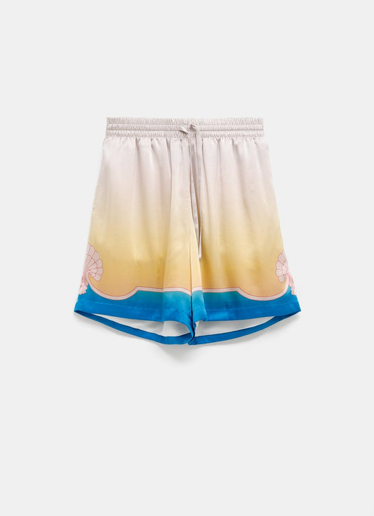 L'Arc Coloré Silk Shorts