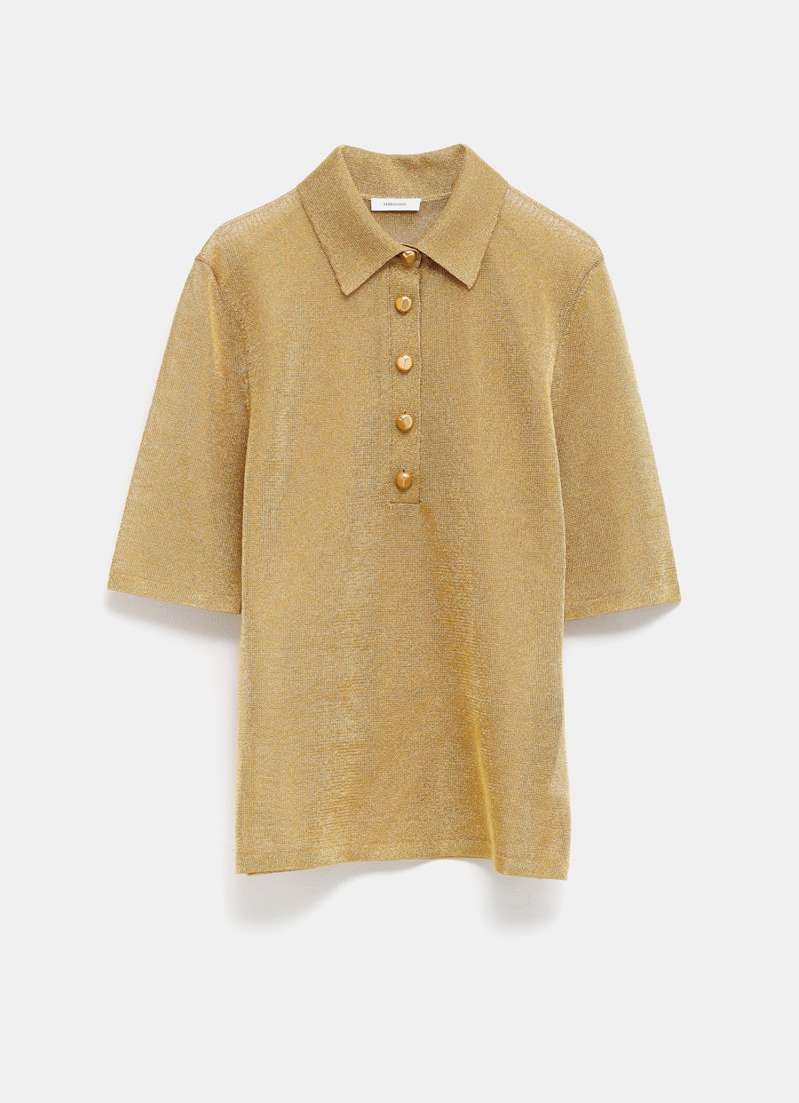 Golden Polo Shirt