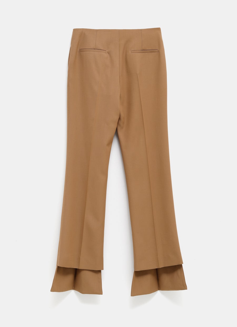 Broken-Heel Slim Trousers