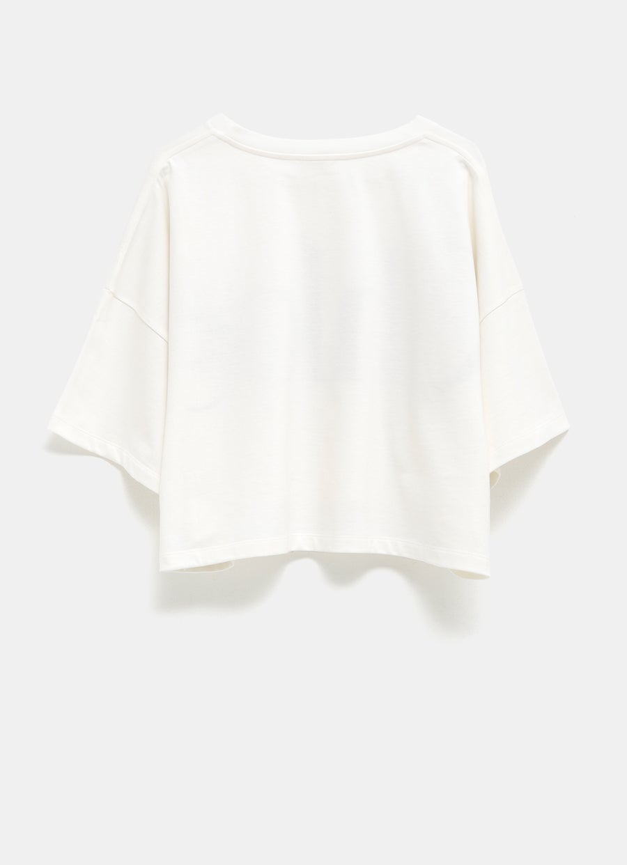 Boxy cropped t-shirt