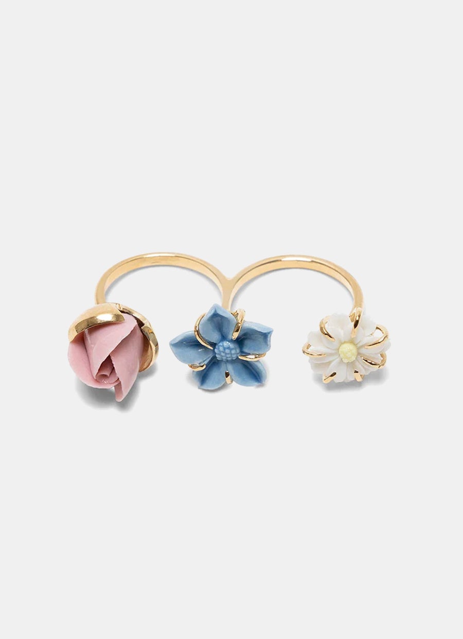 Trio Flower Ring