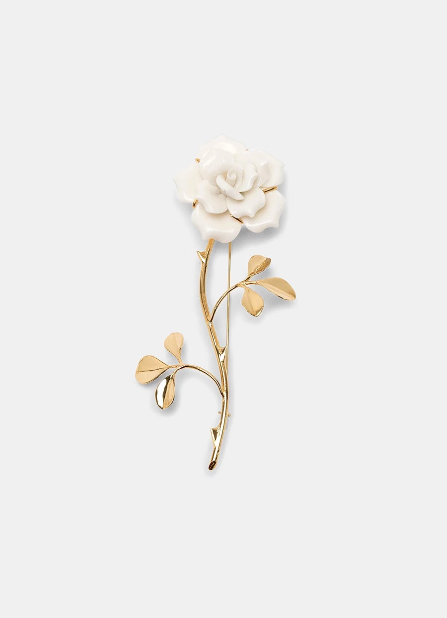 Rose Stem Pin