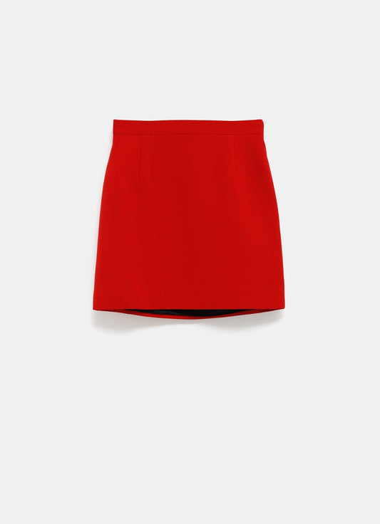 Wool Mini Skirt