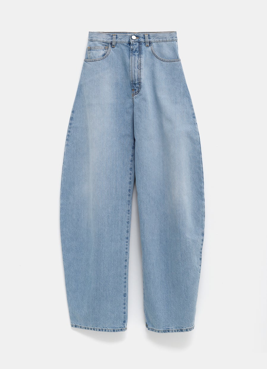 Round Denim Pant