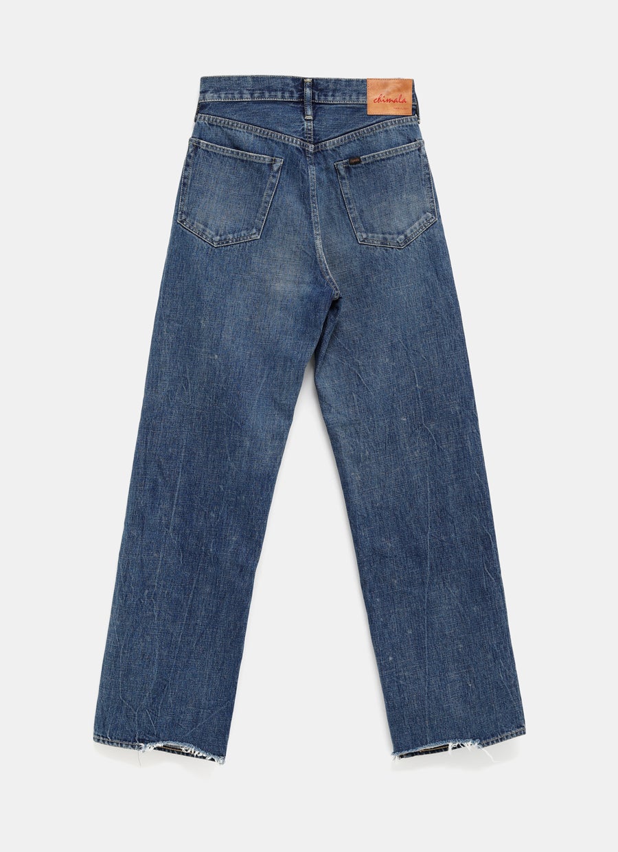 Unisex Selvedge Denim Straight Cut Jeans