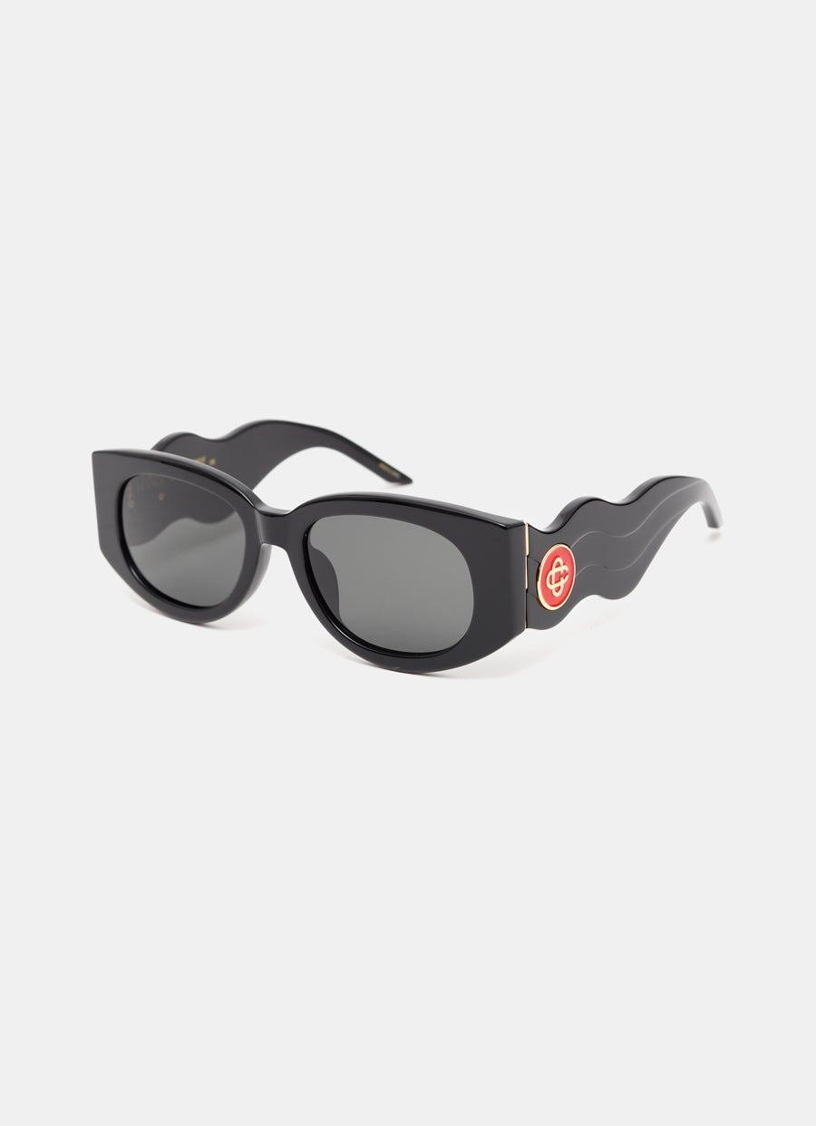 Black The Memphis Sunglasses