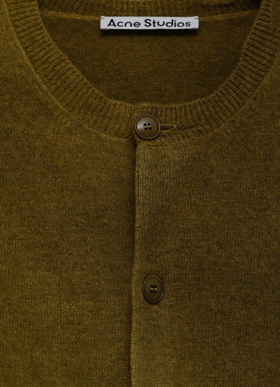 Crew Neck Cardigan