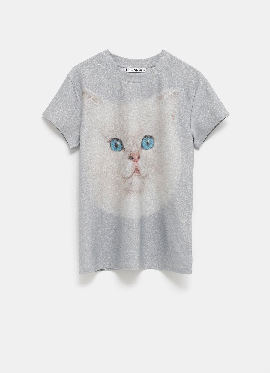 AI Cat Print Tee