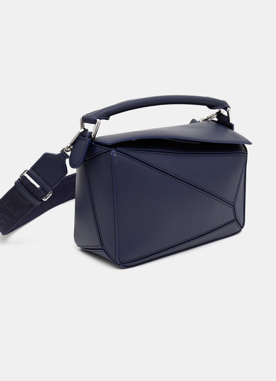 Small Puzzle Bag in Satin Calfskin