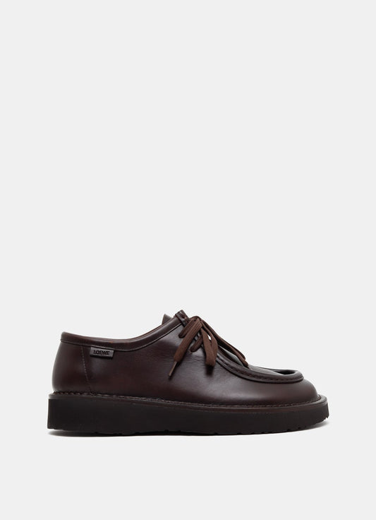 Faro Lace Up in Pull-Up Calfskin