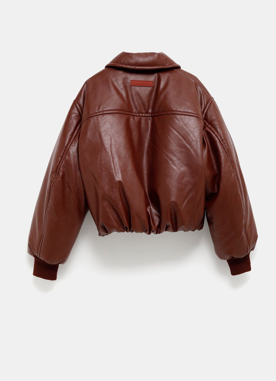 Coated Bomber Jacket