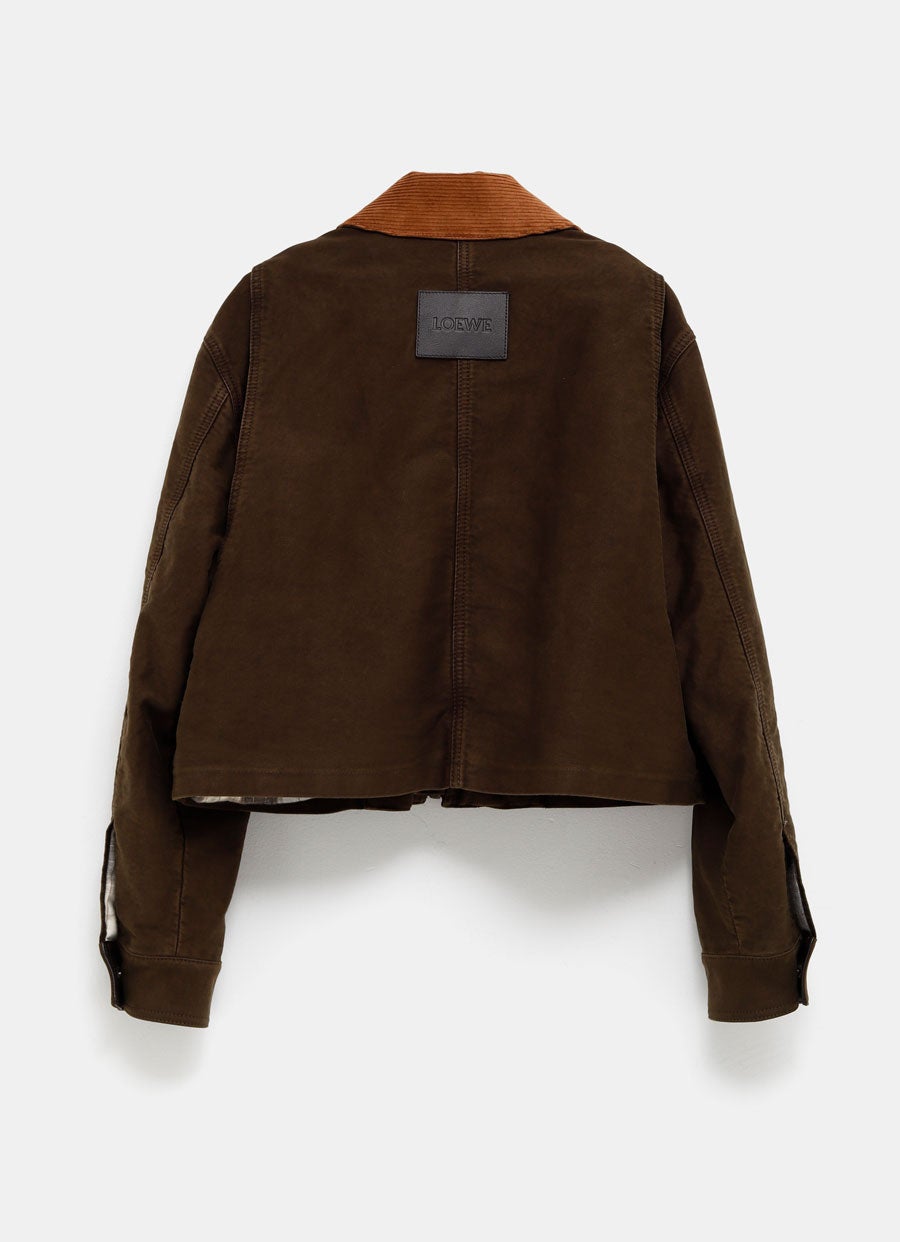 Corduroy Collar Jacket