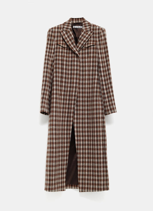 Checked Coat