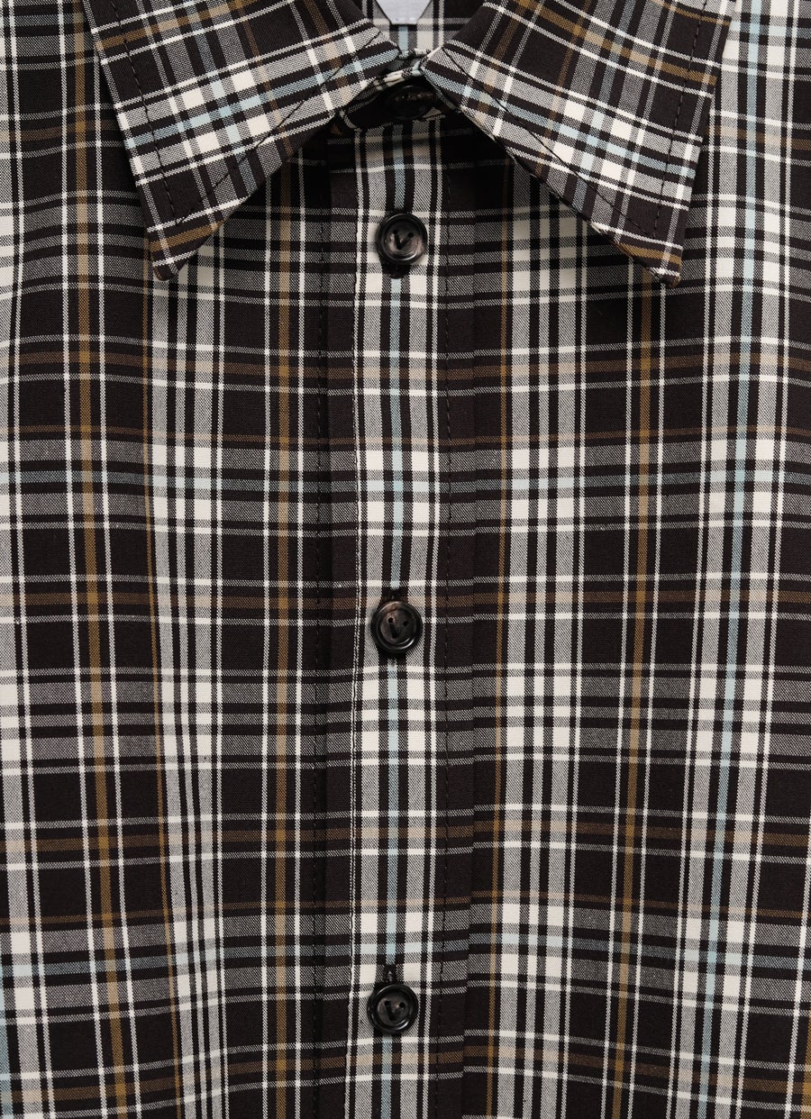 Checked Cotton Shirt