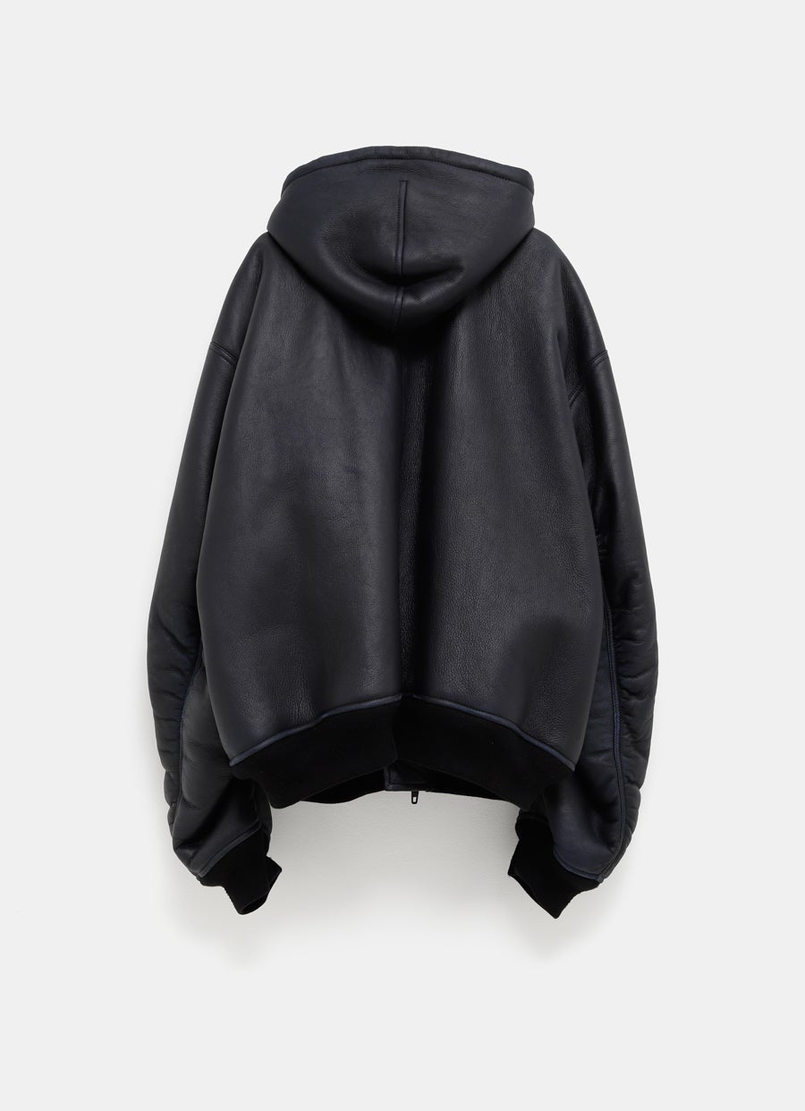 Shearling Zip-Up Jacket