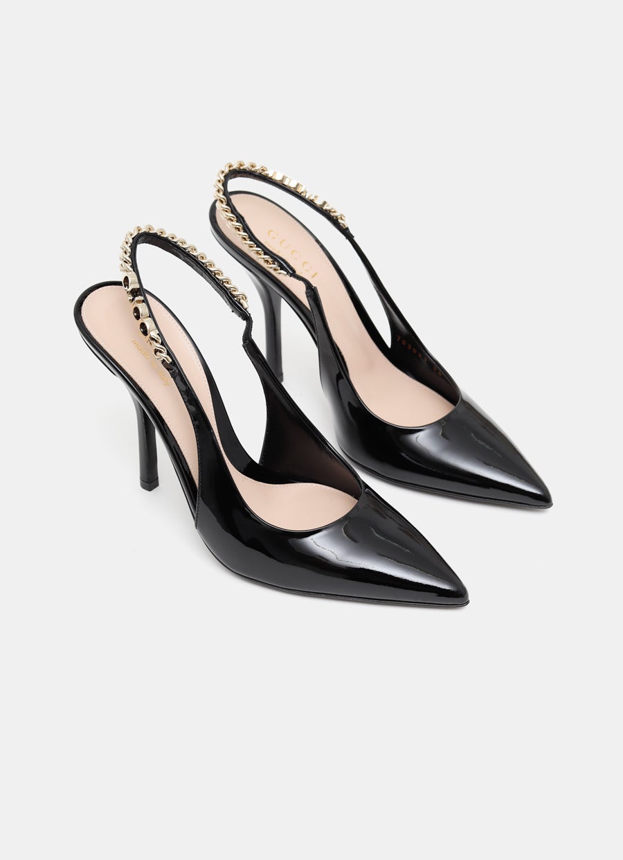 Gucci Signoria Slingback Pump