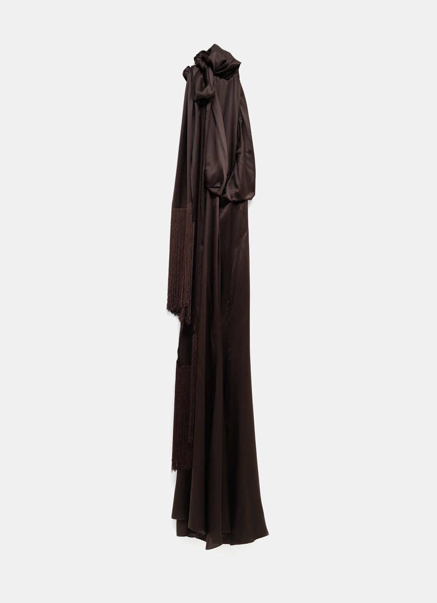 Fringe Long Dress