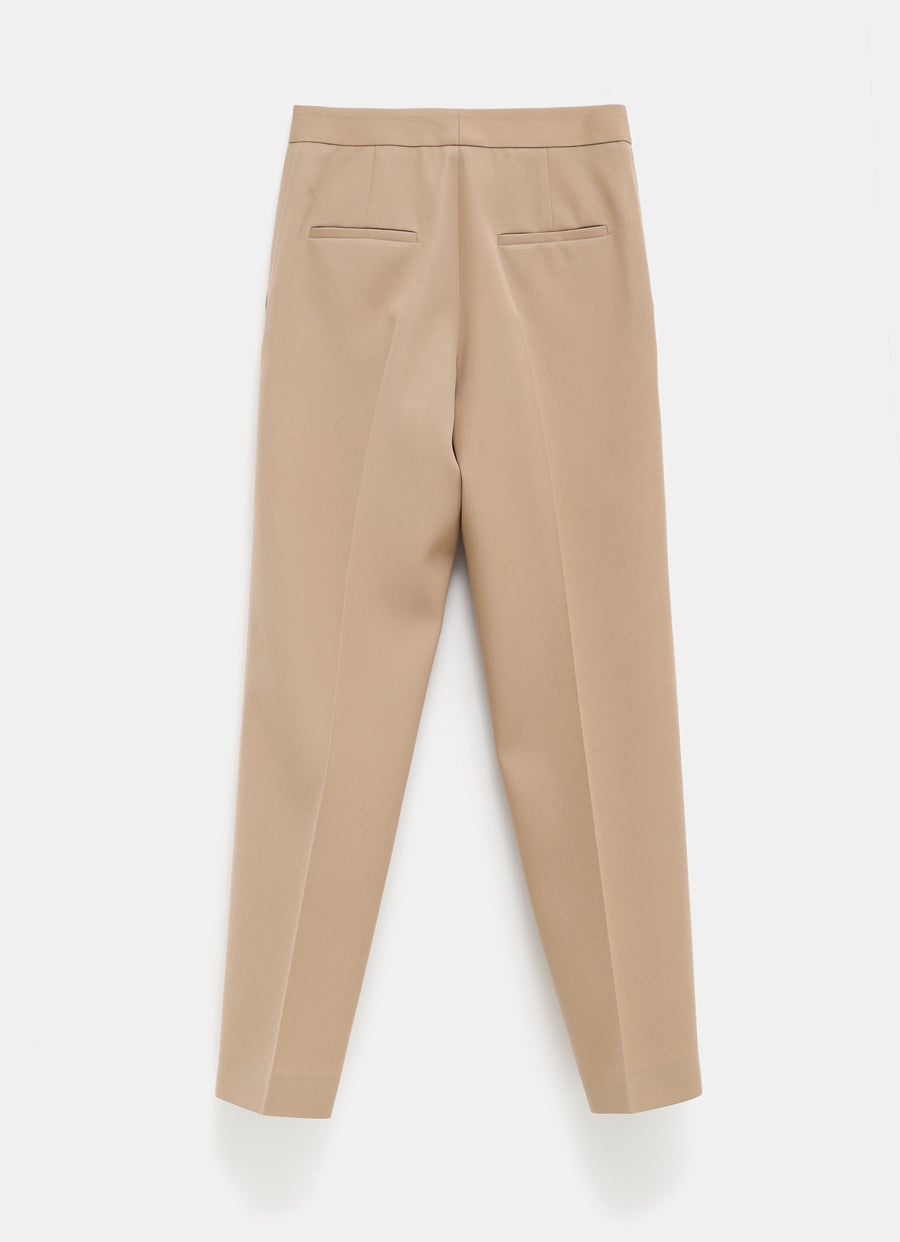 Slightly Cropped Tailored Pant