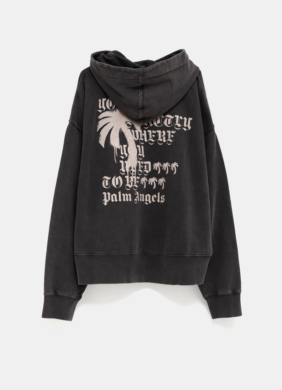 Statement Monogram Hoodie