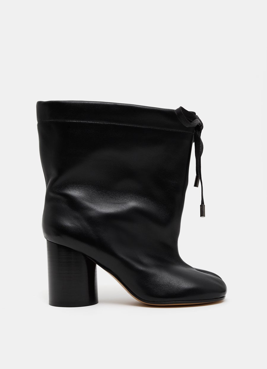 Tabi Drawstring Ankle Boots