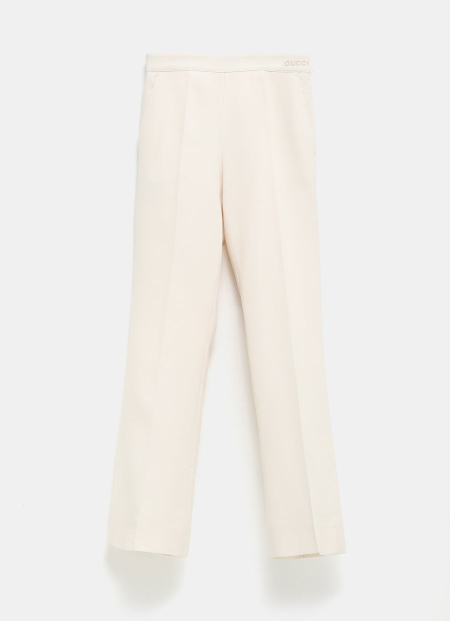 Silk Blend Trousers