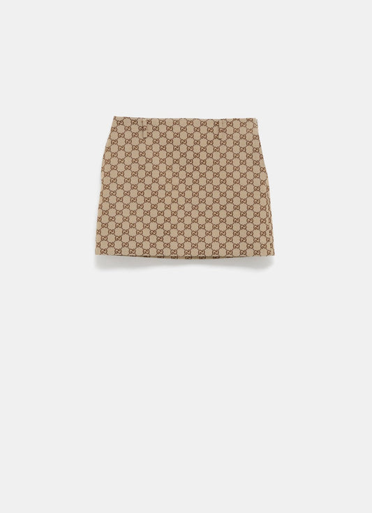 GG Canvas Mini Skirt