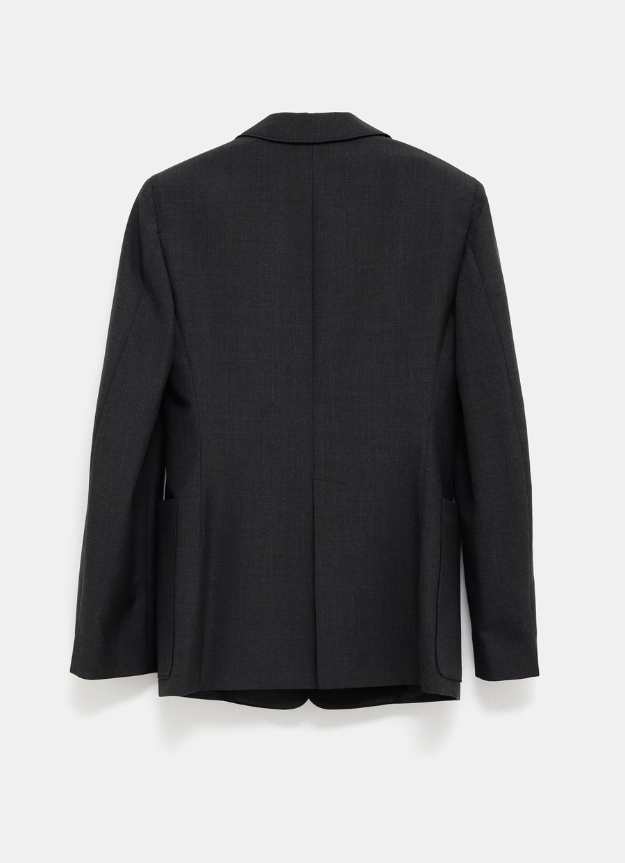 Single Breasted Fitted Tailored Jacket