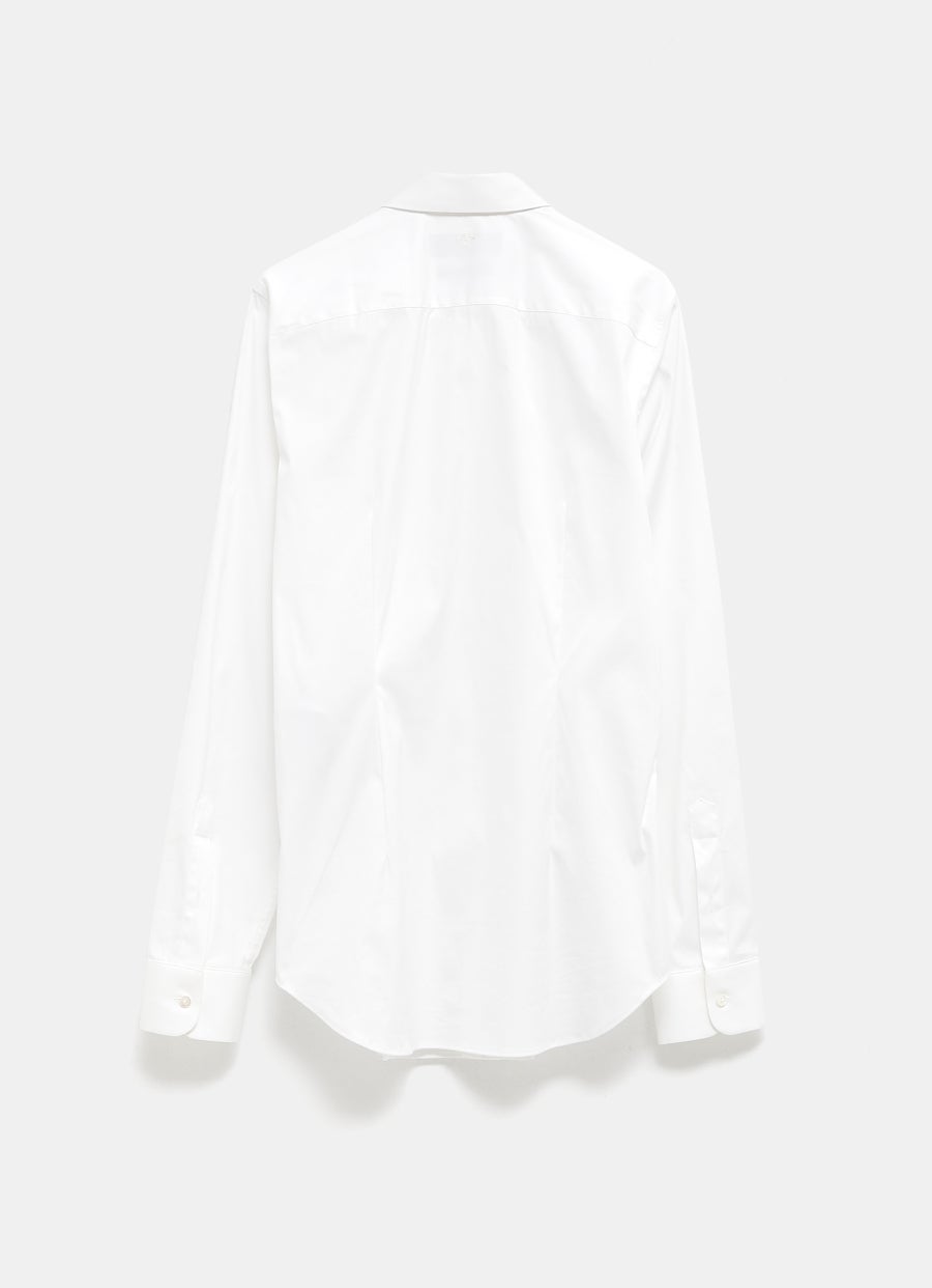 Stretch Cotton Poplin Shirt