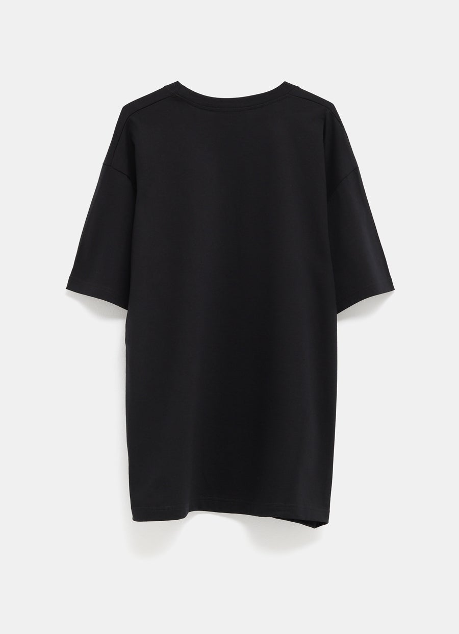 Cotton Jersey T-Shirt with Gucci Print