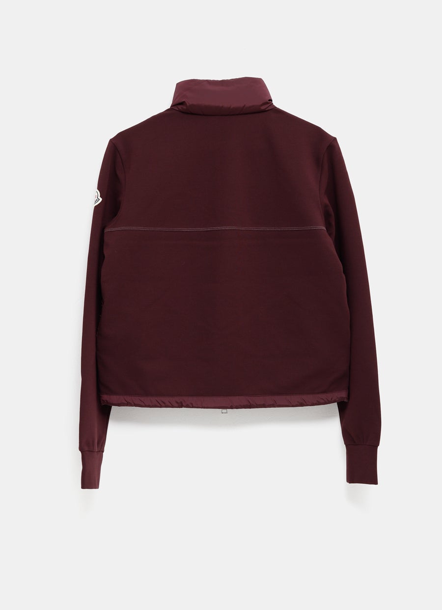 Padded Zip-Up Sweatshirt for Women