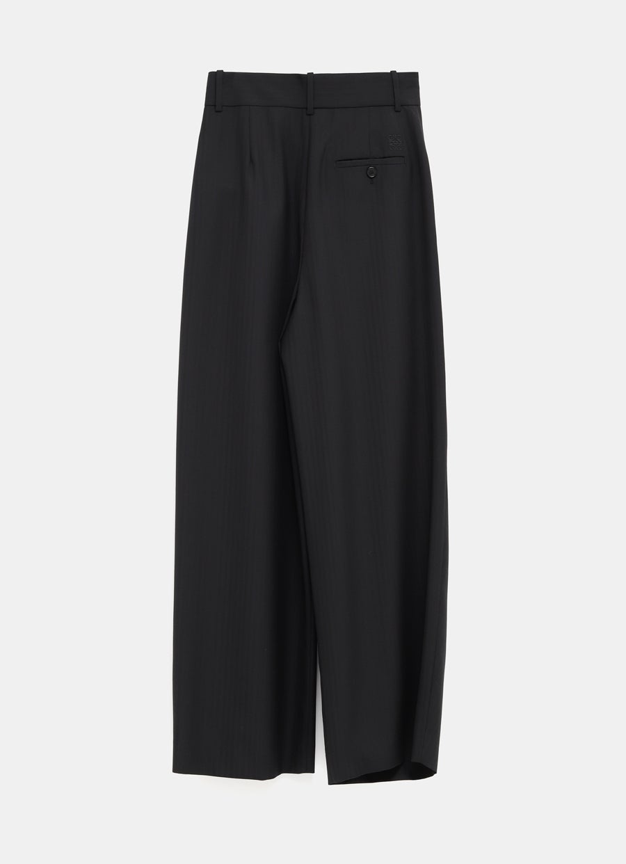 Wrap Trousers in Wool