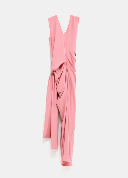 Long Draped Dress