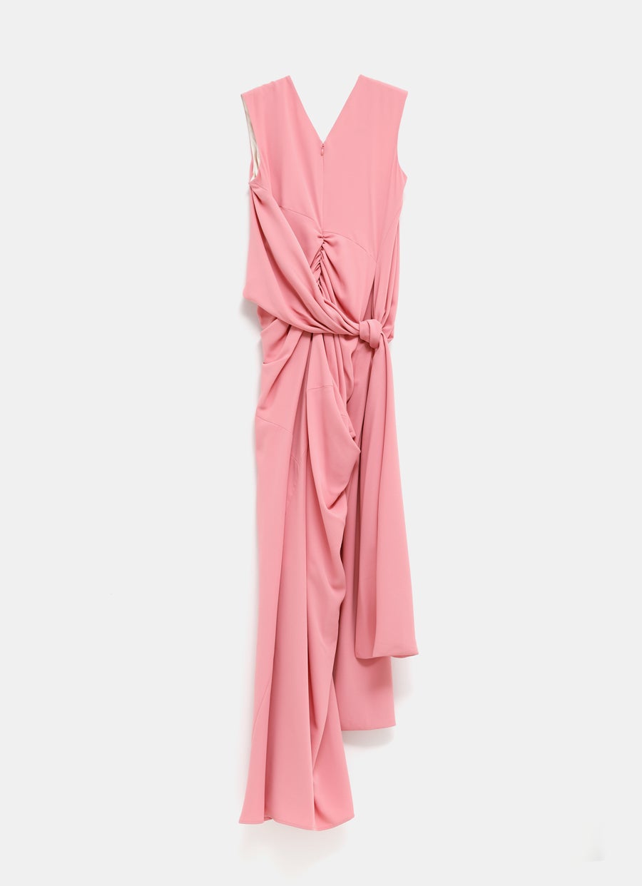 Long Draped Dress