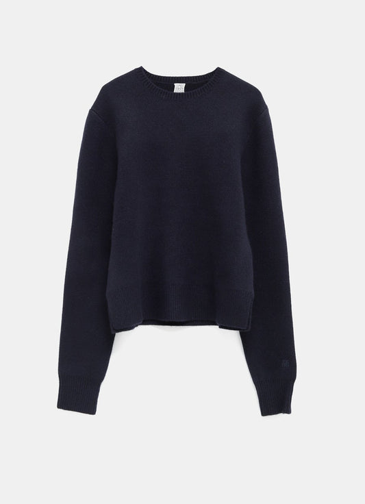 Double Faced Cropped Sweater