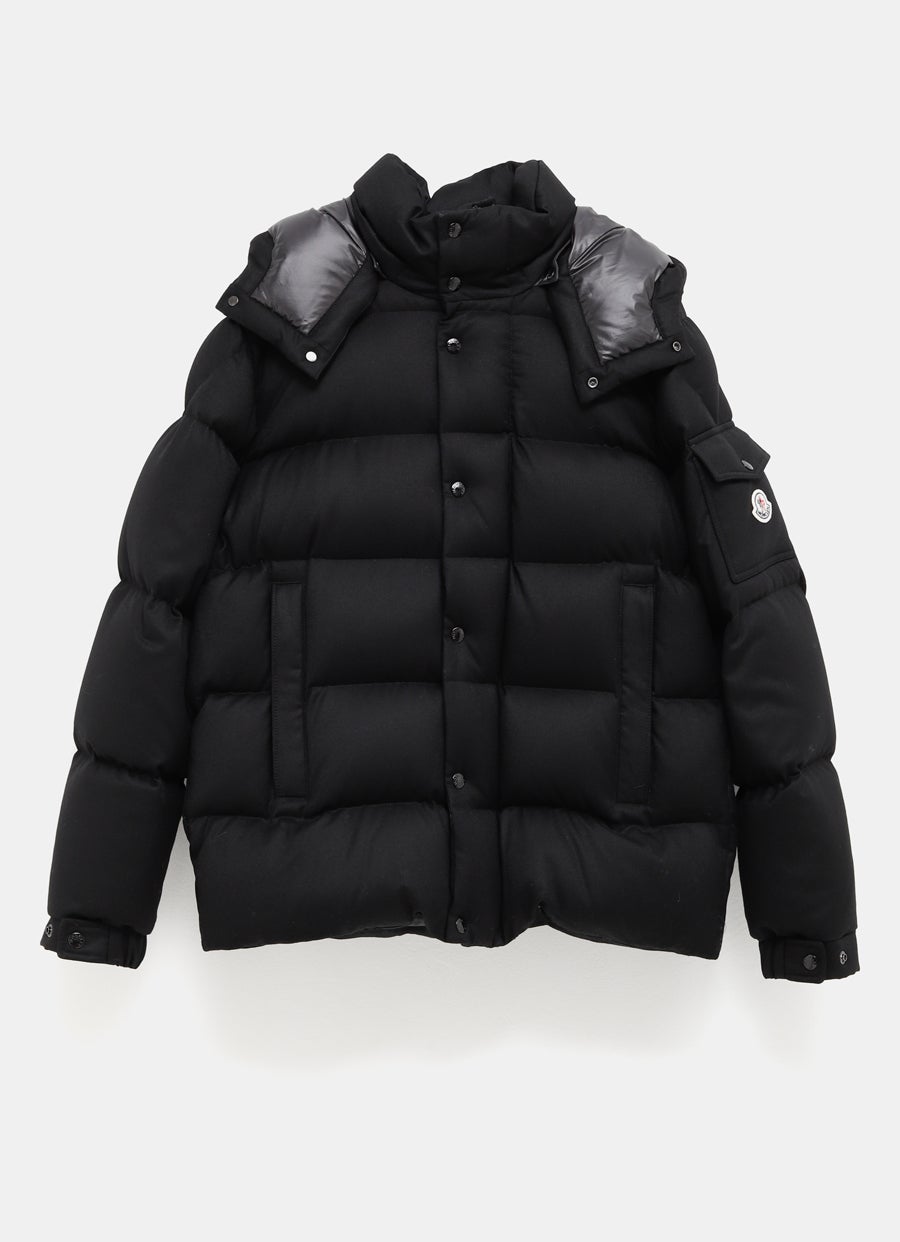 Vezere Flannel Short Down Jacket for men