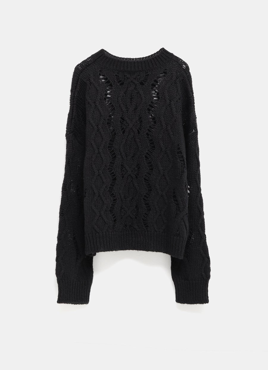 Cable Sonar Sweater