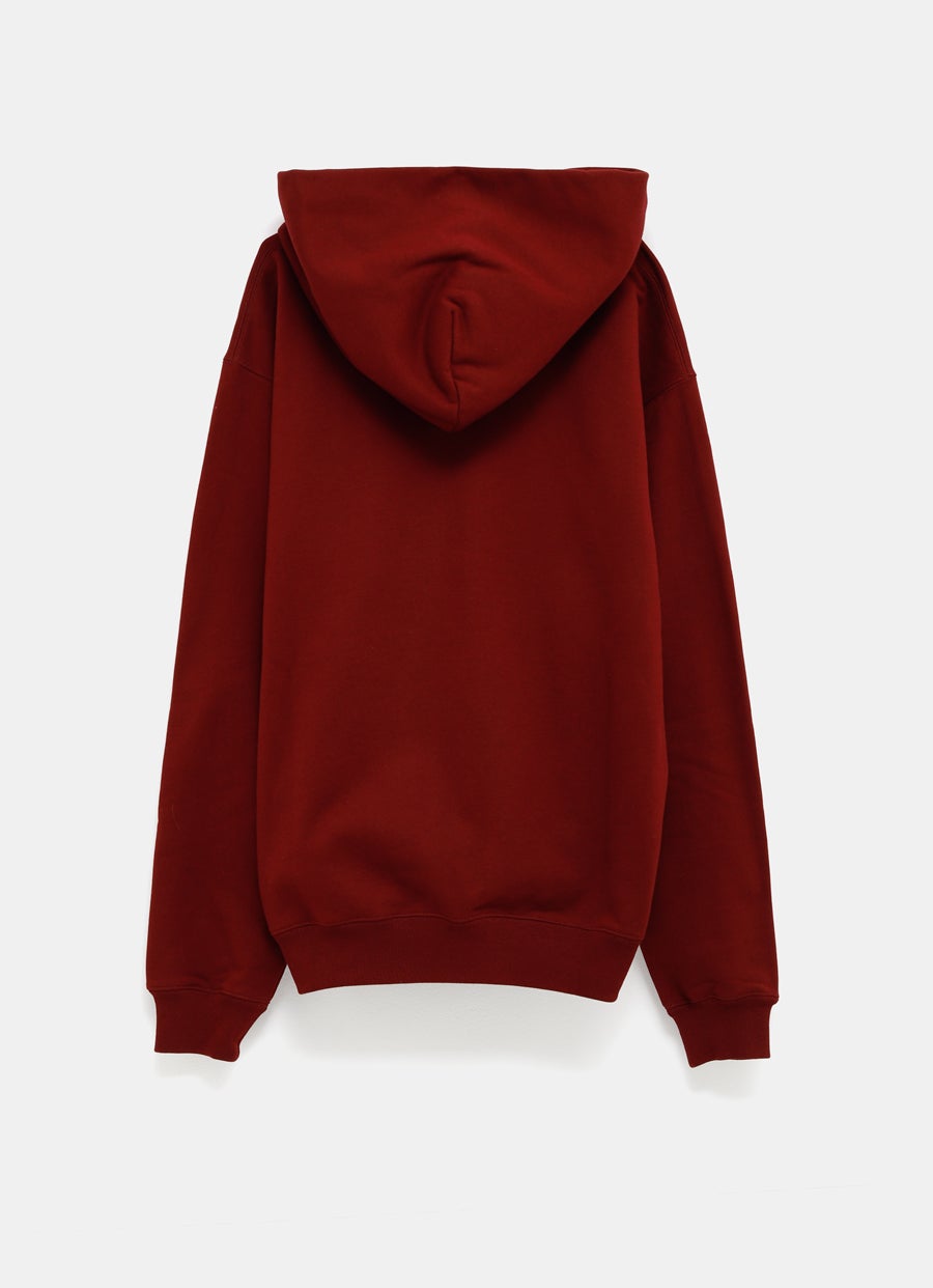 Cotton Jersey Hooded Sweatshirt