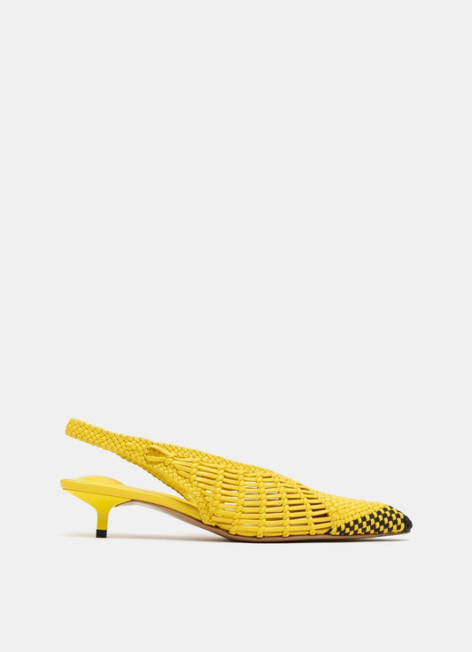 Low Cubisto Banane Slingback Shoes