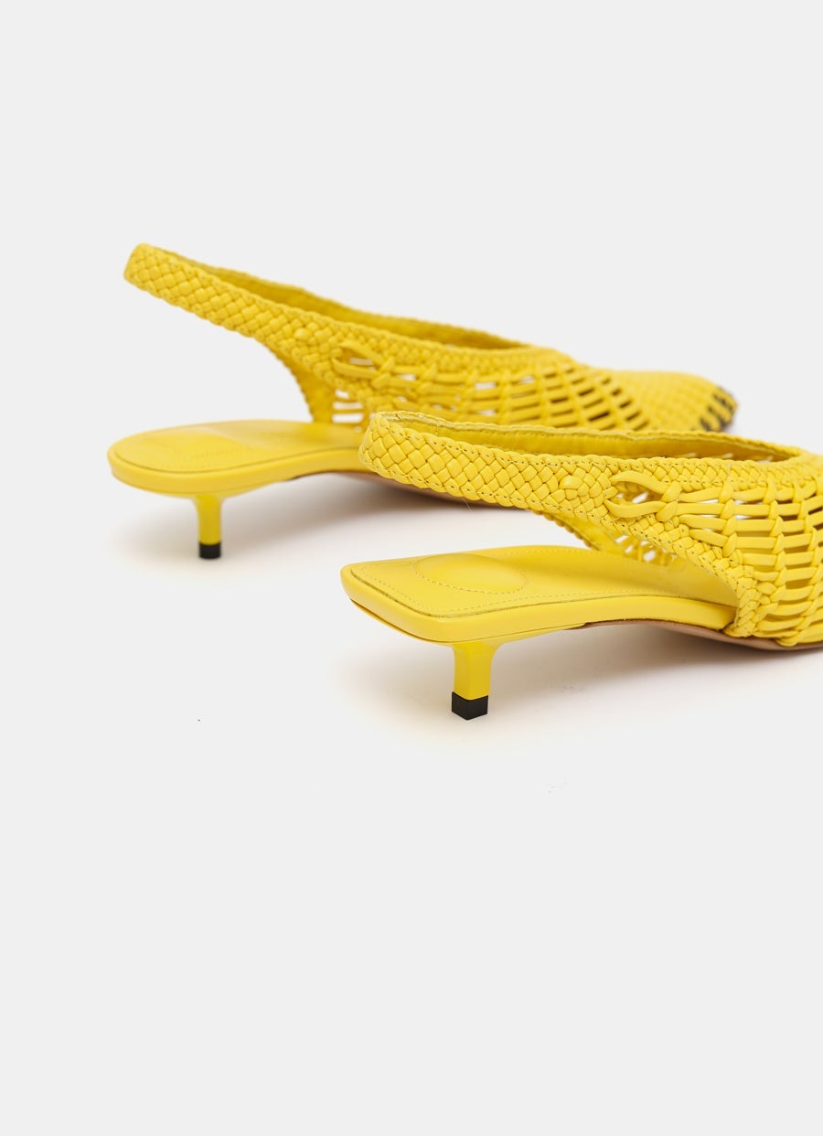 Low Cubisto Banane Slingback Shoes