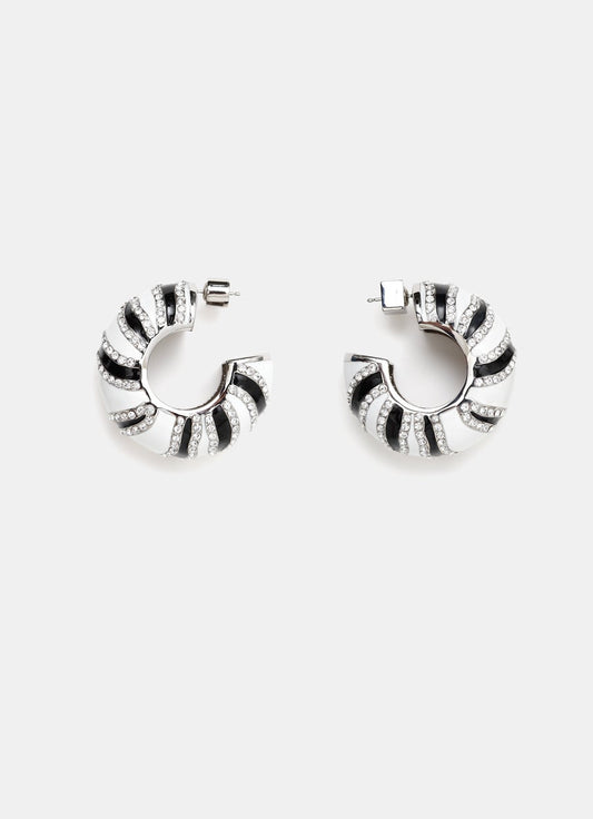 Zebra Earrings