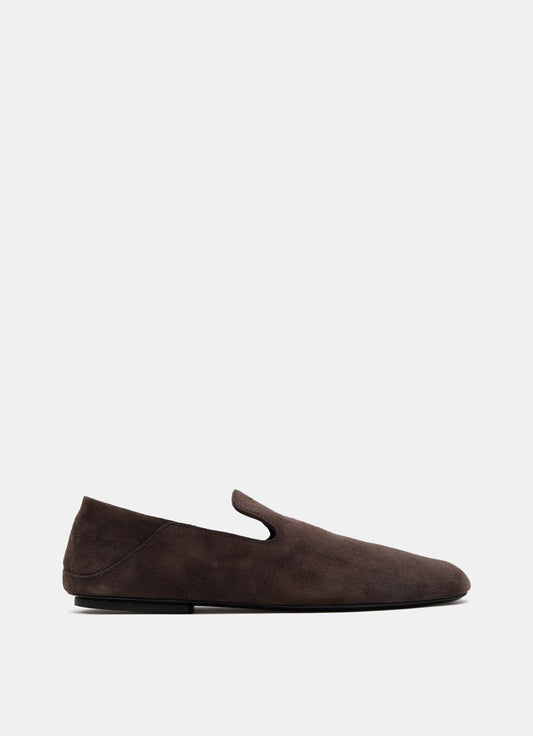 Square Toe Slip-On Flat Shoes