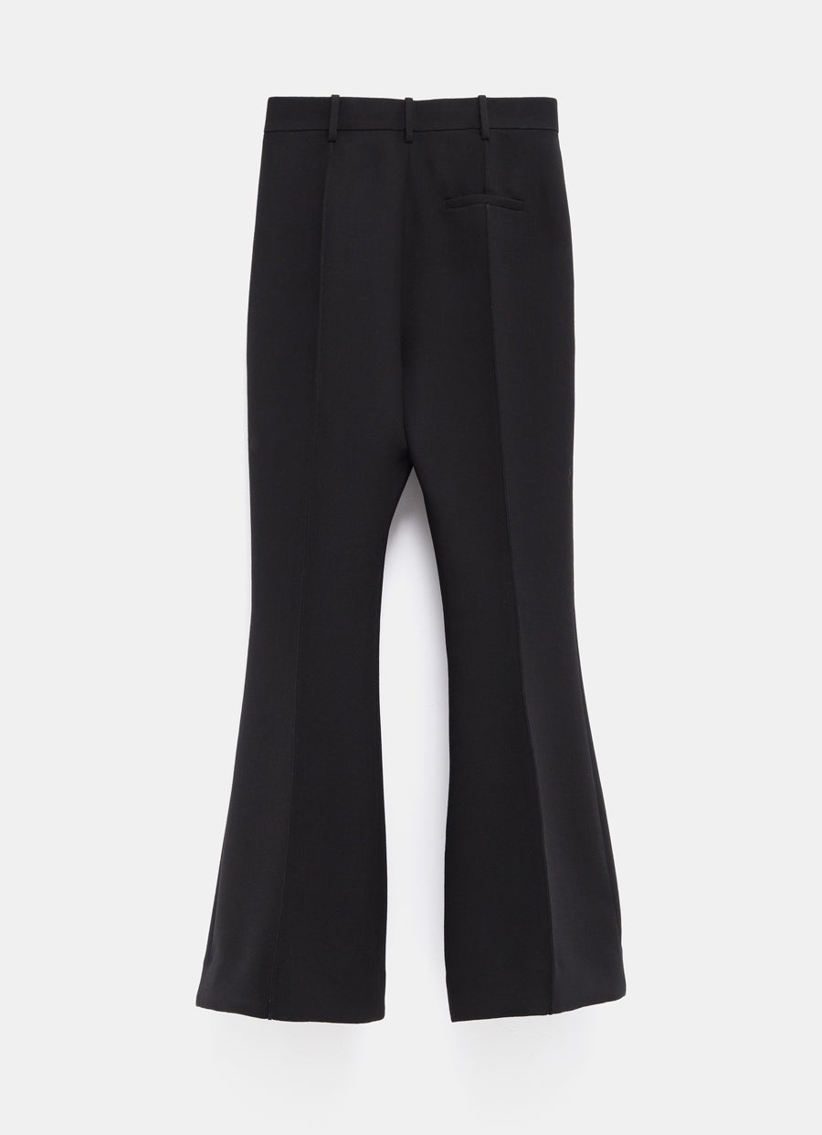 Flared Wool Pants