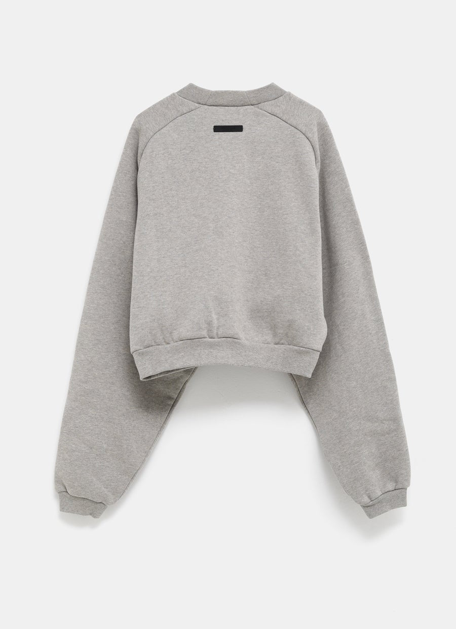 Fleece Cropped Crewneck