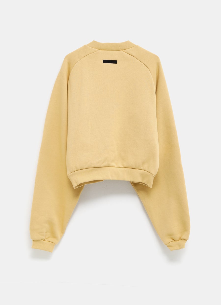 Fleece Cropped Crewneck