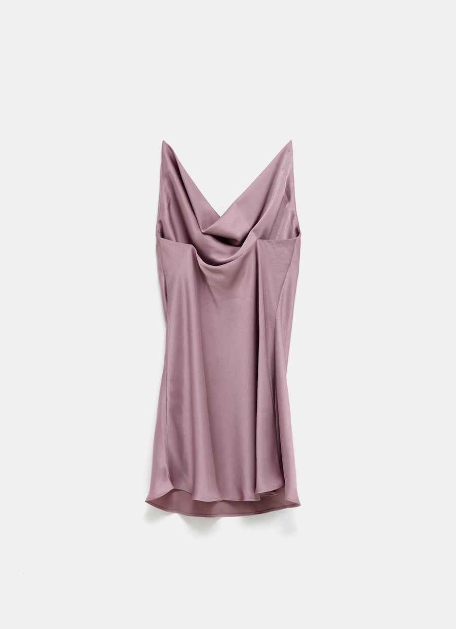 Evergreen Invisible Strap Slip Dress