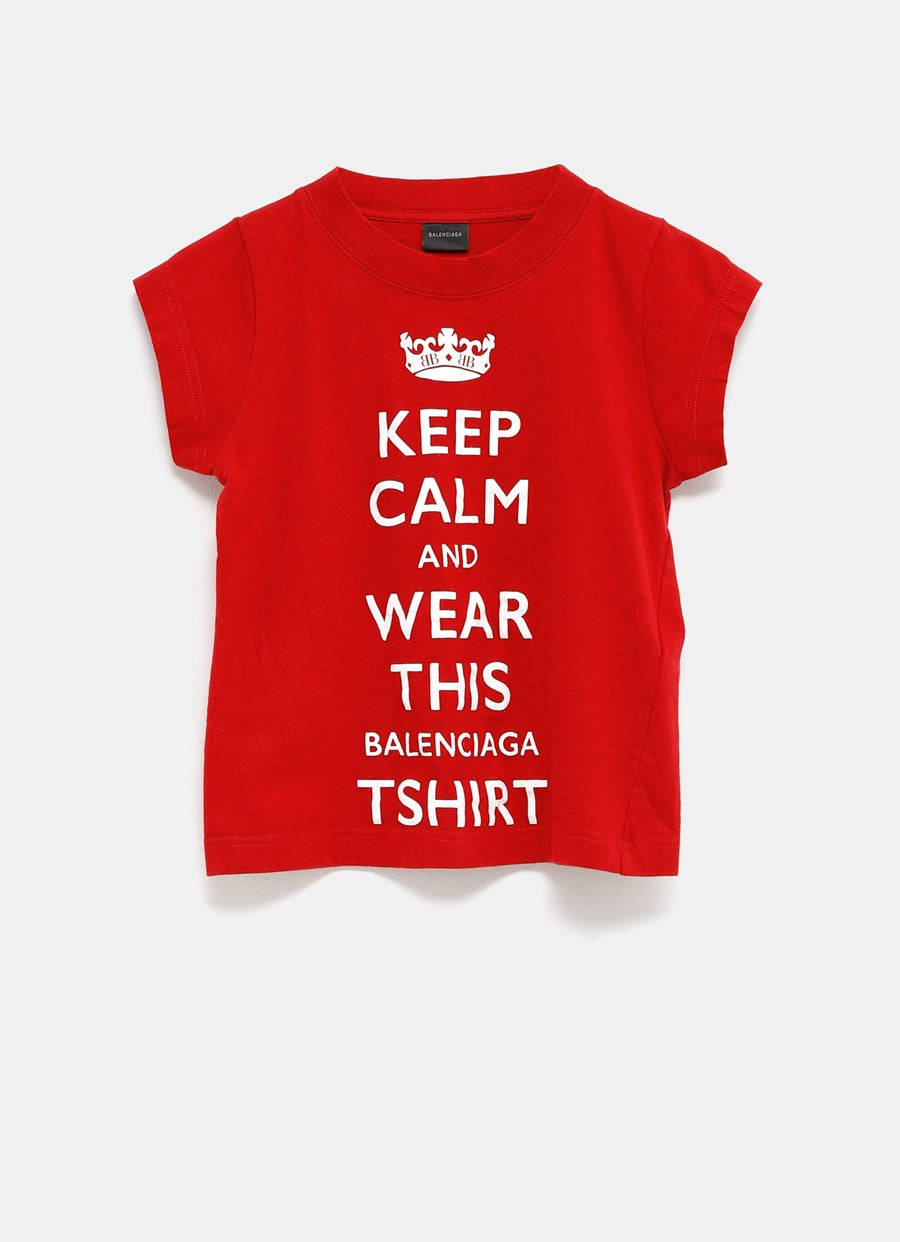 Keep Calm Shrunk T-Shirt