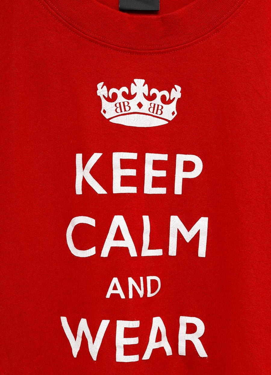 Keep Calm Shrunk T-Shirt