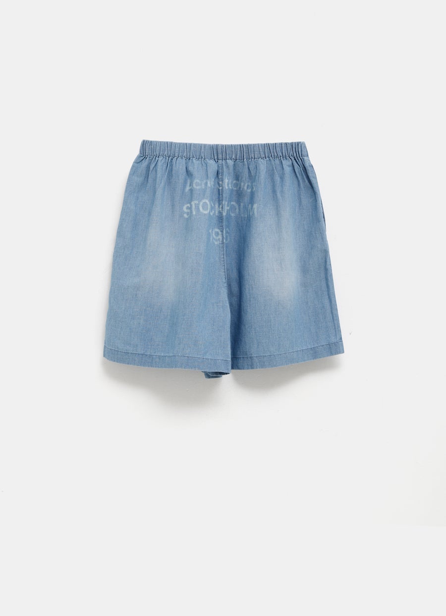 Logo Stamp Shorts for Men