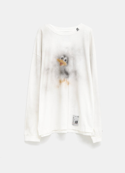 Duck Print L/S T-shirt