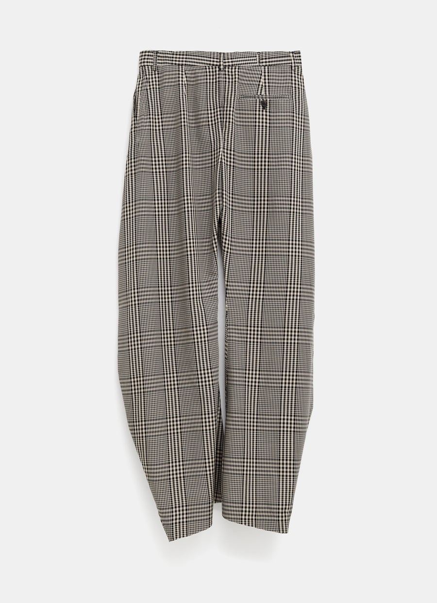 Plaid Tailored Trousers